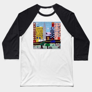 Children's NYC Wall #2a Baseball T-Shirt